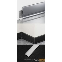 8cm Recessed LED Skirting Board | FLL-A-32-A8 Elegant Vertical Light Baseboard | DoorHub UAE
